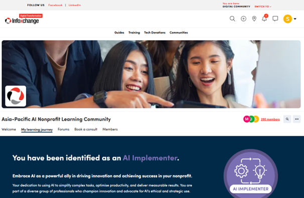 Ai Program Community Guide to the AI Community Platform | TechSoup Cambodia